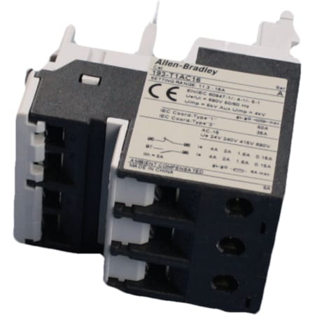 Alliance OVERLOAD CONTACTOR 193-TAC-16 F8344101P